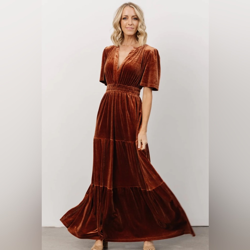 Baltic Born Artemis Velvet Maxi Dress